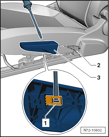 VW UP. Karosserie-Montagearbeiten Innen