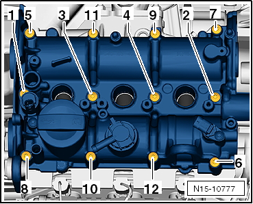 VW UP. 3-Zyl. Einspritzmotor, Zahnriemenantrieb (4-Ventiler)