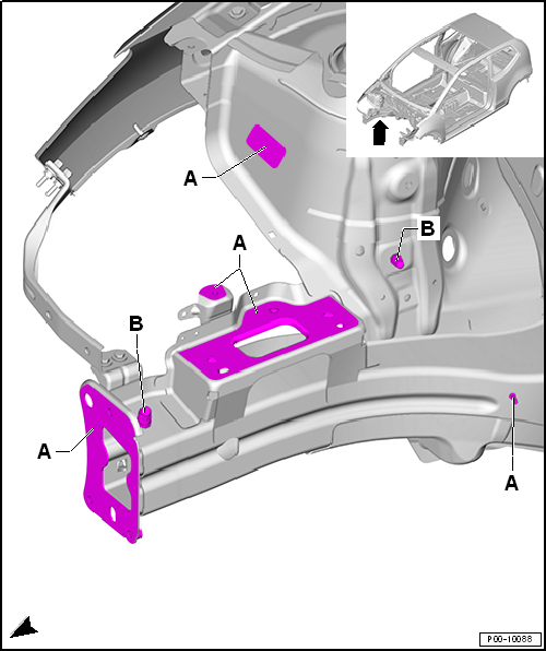 VW UP. Fahrzeugspezifische Informationen Lack