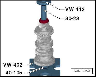 VW UP. 5 Gang-Schaltgetriebe 0CF