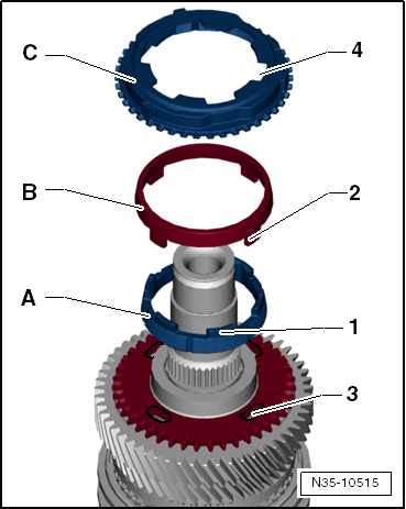 VW UP. 5 Gang-Schaltgetriebe 0CF
