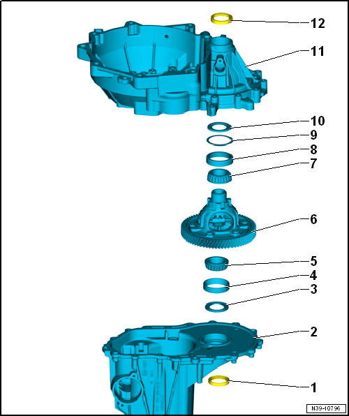 VW UP. 5 Gang-Schaltgetriebe 0CF