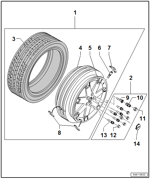 VW UP. Ratgeber Räder, Reifen - Allgemeine Informationen