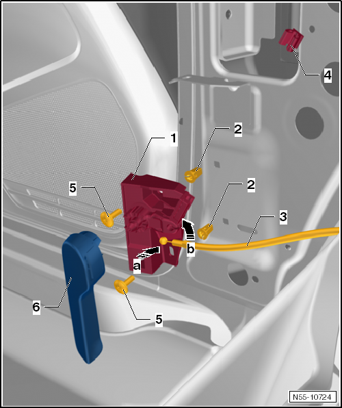 VW UP. Karosserie-Montagearbeiten Außen