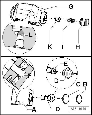 VW UP. Klimaanlage mit Kältemittel R134a