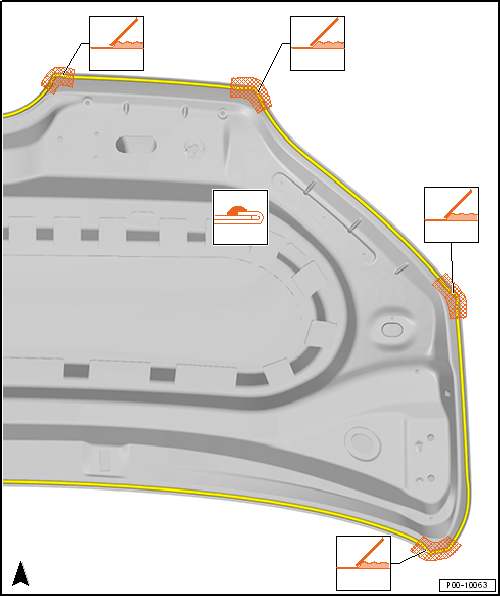 VW UP. Fahrzeugspezifische Informationen Lack