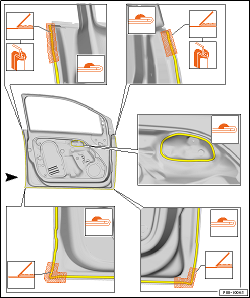 VW UP. Fahrzeugspezifische Informationen Lack