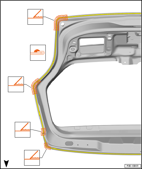 VW UP. Fahrzeugspezifische Informationen Lack