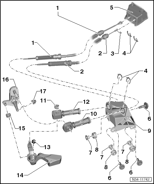 VW UP. 5 Gang-Schaltgetriebe 0CF