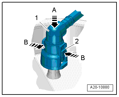 VW UP. Kraftstoffversorgung - Benzinmotoren