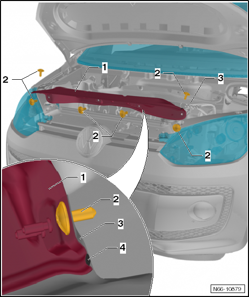 VW UP. Karosserie-Montagearbeiten Außen