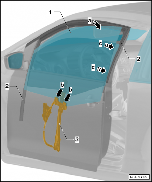 VW UP. Karosserie-Montagearbeiten Außen