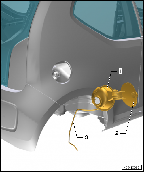 VW UP. Karosserie-Montagearbeiten Außen