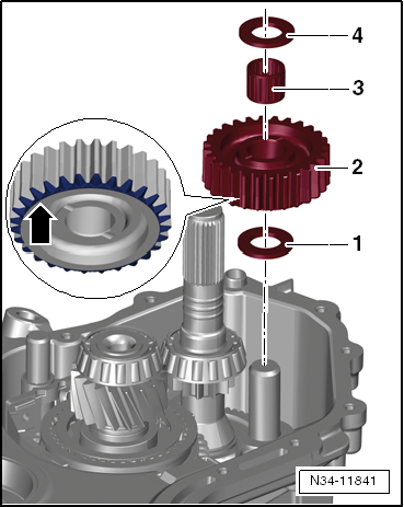 VW UP. 5 Gang-Schaltgetriebe 0CF